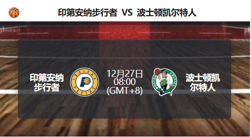 凯尔特人再战步行者，让分走势持续向绿军倾斜！